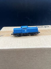 LIMA CENTRE CAB DIESEL LOCOMOTIVE D8915 BLUE SHELL not running Missing Parts N