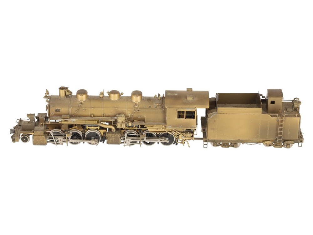 United Models HO Brass Denver & Salt Lake 2-6-6-0 Steam Loco & Tender- Unpainted