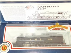 Bachmann 31453 Ivatt LMS Tank. New Old Stock. Mint Cond.2 Rail DC Boxed.OO Scale