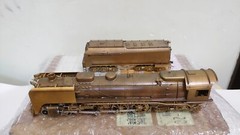 United PFM Brass Union Pacific FEF-1 #803 4-8-4 Steam Locomotive with Tender
