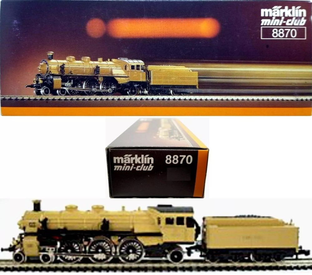 Z Marklin 8870 4-6-2 BR S 3/6 King Ludwig Bavarian Express (Tested) 3-pole #3