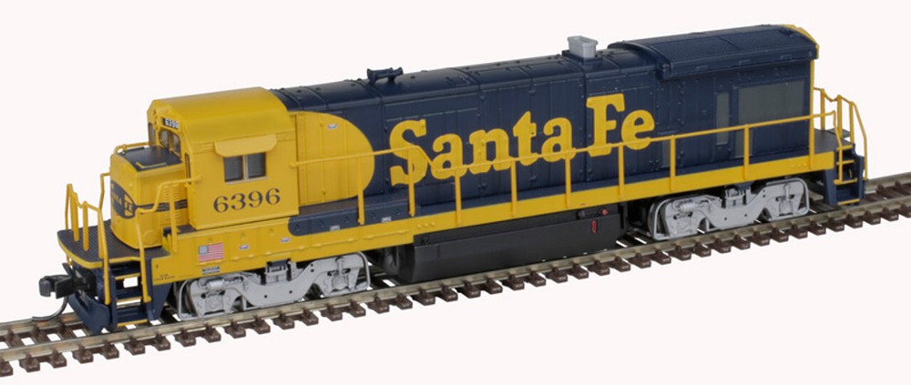Atlas N GE B23-7 Santa Fe ATSF #6396 DC LED 40005432