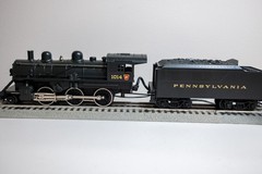 🚂🚂MTH Rail King Steam Locomotive 1014 PRR 2-6-0 – With Pennsylvania Coal Car