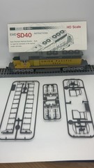 Kato HO EMD SD40 Union Pacific 3024 Locomotive Kadee Couplers Runs Great
