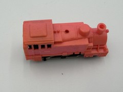 HO SCALE PINK 0-6-0 STEAM TANK LOCOMOTIVE ENGINE MODEL TRAIN PLASTIC TOY