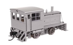 Walthers 910-10018 HO Undecorated Silver Plymouth ML-8 Industrial Switcher