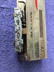 American Flyer s gauge 360 / 361 santa fe diesel chrome