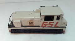 Lima HO Scale Diesel Switcher/Caboose GSL #98/100 – Hand Painted – Italy (DL068)