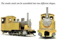 HOn30/HOe Aru-Model Freelance 0-6-0 Steam Locomotive Kit Narrow Gauge Engine 009