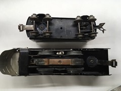 Marx Steam Streamlined Canadian Pacific 0-4-0 Locomotive w/ Headlight & Crest