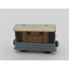 Thomas & Friends Wooden Railway Toby the Tram Engine Number 7 Learning Curve Toy