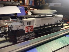 Ho Scale EMD GP30 demonstrator unit