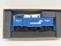 Athearn HO 9611 SW 1500 Powered Diesel Locomotive CONRAIL 3903 Blue Track NOS