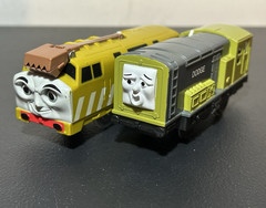 TOMY TrackMaster Mattel Diesel 10 & Dodge Lot