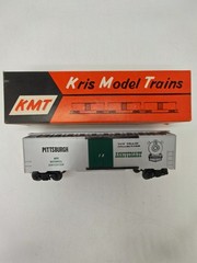 KMT Kris Model Trains O Gauge Pittsburgh 1972 Convention Boxcar #18 w/ Box C7+