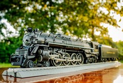 MTH 20-3035-1 C&O 4-8-4 Greenbrier #614 ProtoSound O Gauge Tested Works