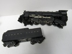 LIONEL POSTWAR 1953 2055 SANTA FE-TYPE HUDSON W/6026W