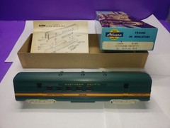 N P RAILWAY EXPRESS SL RPO CAR 3406 Athearn HO Scale Northern Pacific With Box