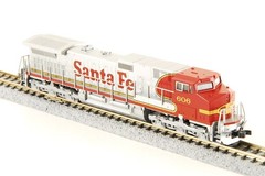 KATO N-Scale #176-3505 GE C44-9W Santa Fe #606 “DASH 9” Made in Japan N-Gauge