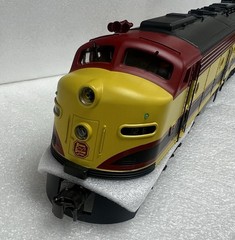 MTH 20-2207-1 E-8 ABA Kansas City Southern Diesels., proto sound, BCR, LN
