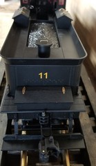 YELLOW PINE LUMBER 2-6-0. Spectrum 81496. Brass drive gear installed