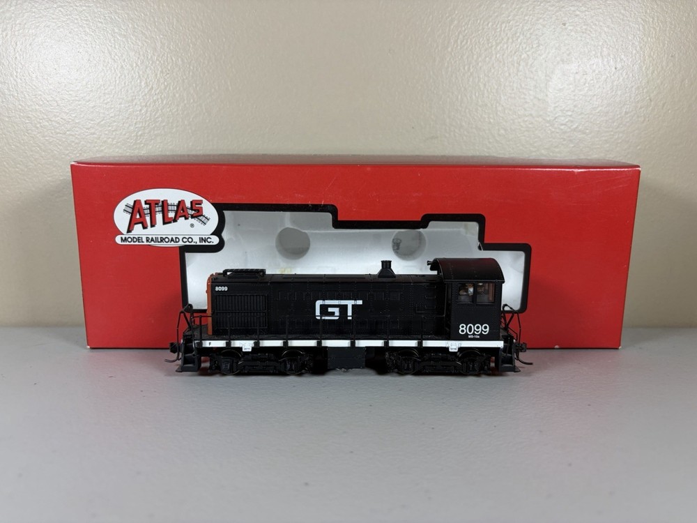 HO Atlas DCC Sound Grand Trunk Western Alco S-2 Switcher #8099