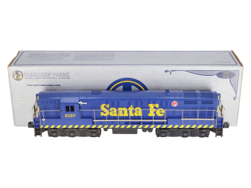 Lionel 6-8157 O Gauge Santa Fe FM Trainmaster Diesel Locomotive w/Horn #8157 LN