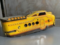 Tin Marx Train M10005 Union Pacific Engine Toy Used And Restoration Ready