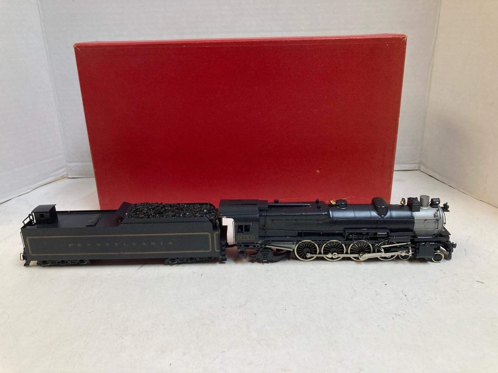 Westside Model Co. HO Brass Pennsylvania RR M-1a 4-8-2 Steam Loco & Tender – Kat