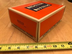Lionel Train 6-18406 Operating Track Maintenance Car EMPTY Original Box w/Insert