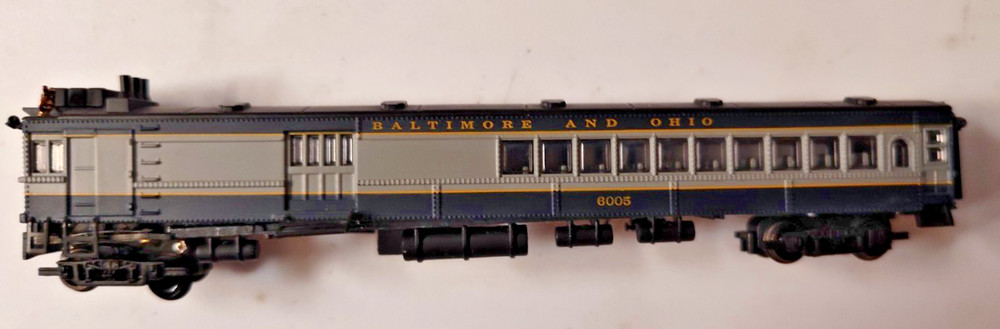 N Scale Bachmann Baltimore and Ohio duddlebug electric locomotive
