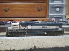 HO Athearn BNSF SD70MAC 9406 DCC With SOUND