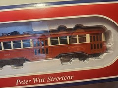 Williams by Bachmann 23902 PETER WITT STREETCAR-CHICAGO SURFACE LINES NIB