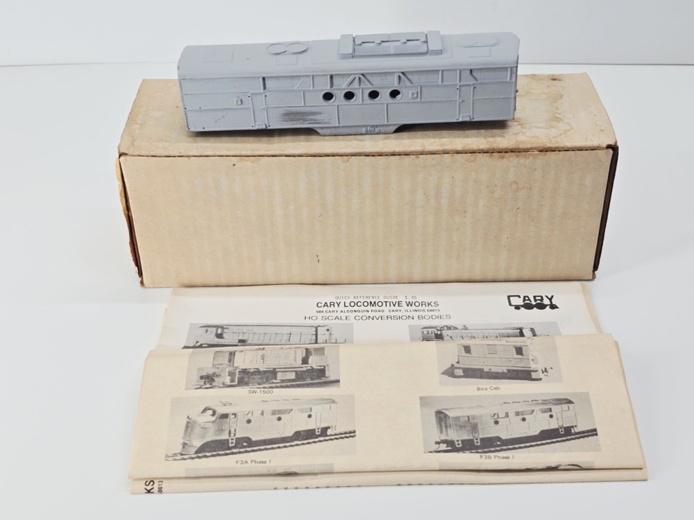 Cary Locomotive Works Athearn – Ho – Diesel Locomotive Body F3B Phase II -Metal