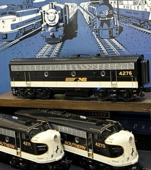 MTH Premier 20-80007B NORFOLK SOUTHERN F-7 ABA Diesel Set PS2 D.A.P. O-Scale