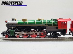 MTH PREMIER CHRISTMAS USRA PACIFIC 4-6-2 STEAM ENGINE #25 O GAUGE 20-3979-1 NEW