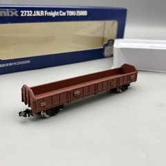 Vintage Tomix 2732 N Scale Freight Car TOKI 25000 Red Tomy Japan RARE