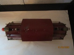 Lionel, Standard Gauge, 380 Maroon Loco w/E in the door