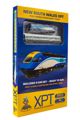 Gopher Models N Scale NSWTrainLink XPT – DC Analogue – 7 Pieces (5 Car Set)
