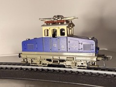 Tenshodo HO Scale Electric Locomotive No. 12 – Made in Germany Drive – Vintage