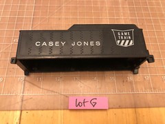 American Flyer S Train L2001 CASEY JONES GAME TIME TENDER SHELL ONLY PART LOT G