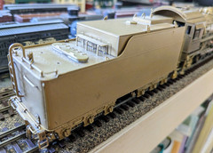 L@@K! *RARE PFM TOBY BRASS FRISCO 4-8-2 STEAM LOCO HO *RUNS G@@D *SUPER NICE!