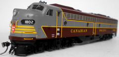 RAPIDO HO Scale E-8-A Block Scheme Silent DC Only #1802 CANADIAN PACIFIC
