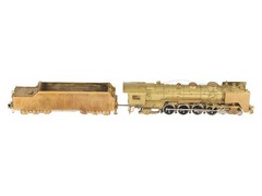 Key Imports HO BRASS NYC L-3a 4-8-2 Mohawk Steam Loco & Tender – Unpainted EX