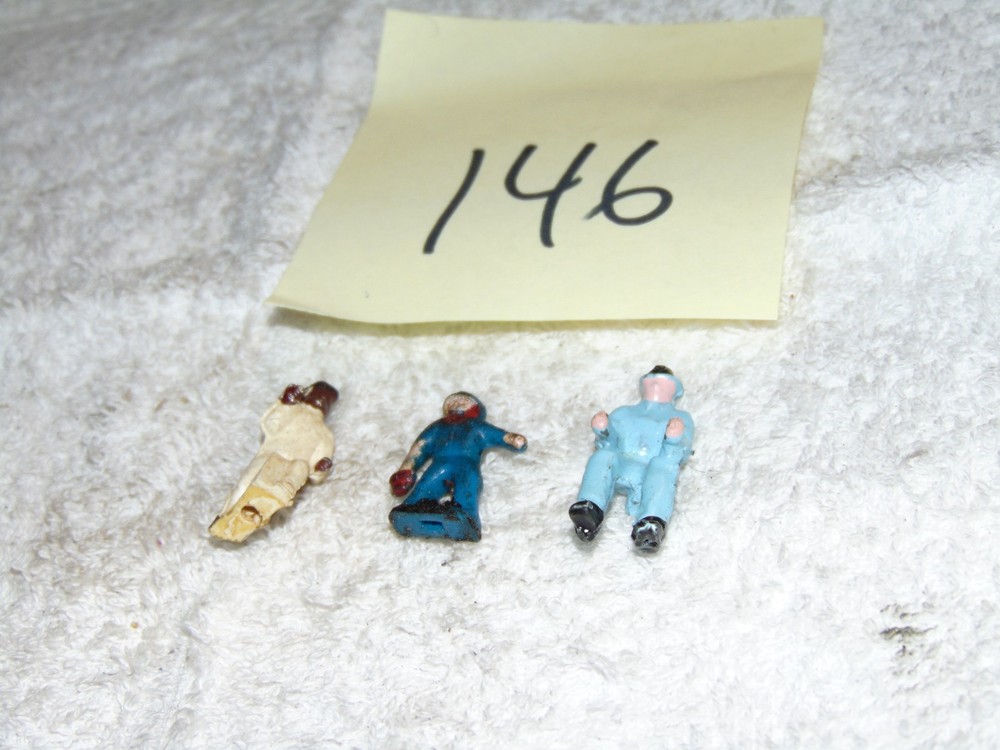 FLYER S BRAKEMAN + MILKCAR + LOG LOADER FIGURES #146