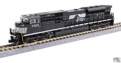 Kato 176-8560 N Scale Norfolk Southern EMD SD70ACe Six Axle Road 7300 Analog DC