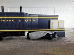 Railking O Gauge Chesapeake and Ohio Switcher Calf