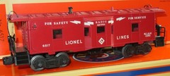 Lionel #6517 Bay Window Caboose (PWA) – NEW – NR