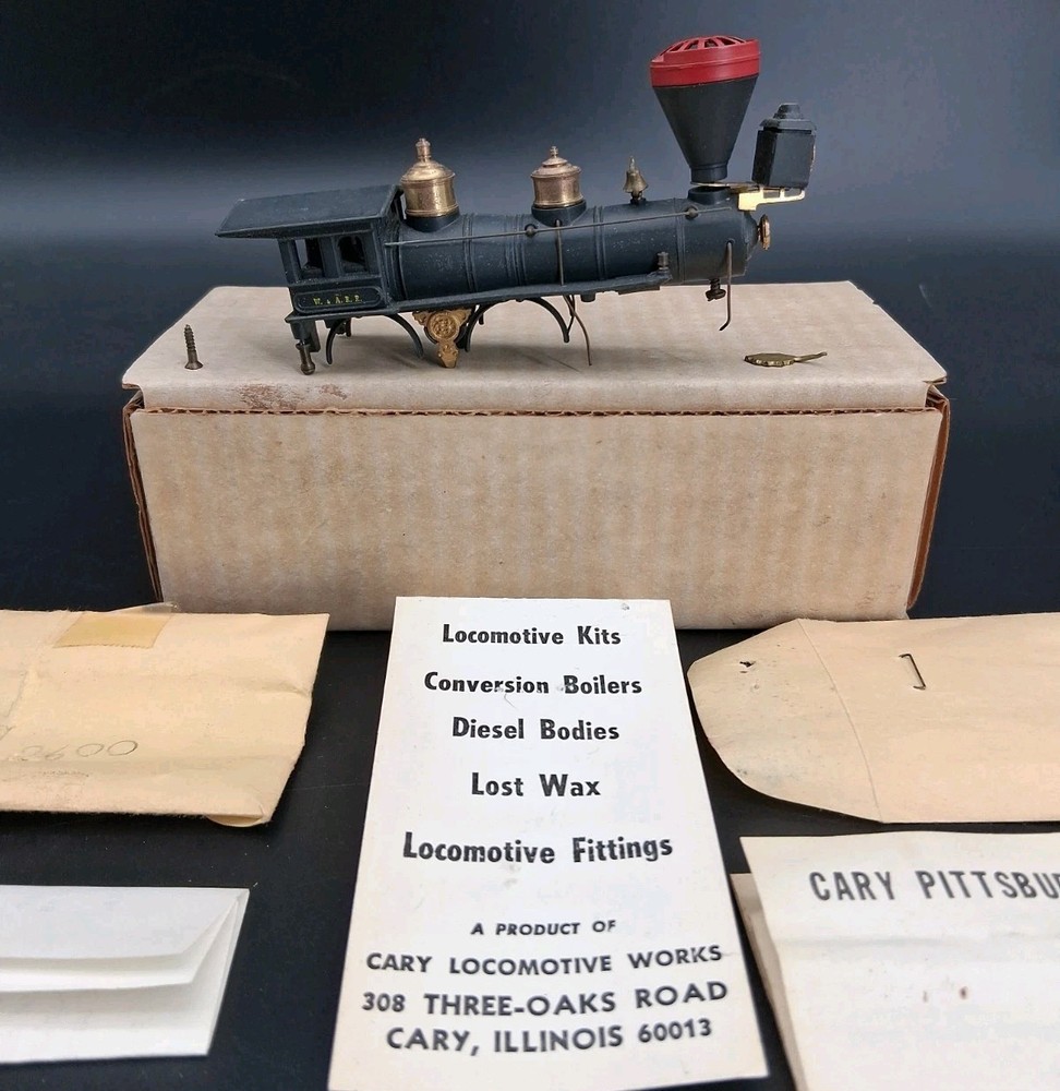 Cary Tyco Mantua Pittsburgh Conversion Boiler Kit General 4-4-0 Steam Locomotive