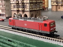 Marklin 88432 Z Scale DB Class 143 Electric Locomotive 5-Pole LED Excellent